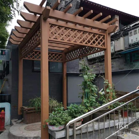 秦皇島安裝木塑葡萄架公司