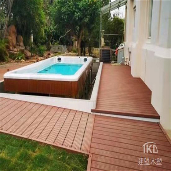 秦皇島庭院木塑地板