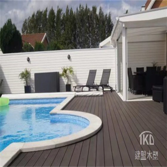 秦皇島泳池塑木地板