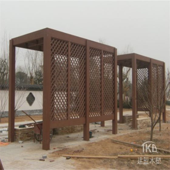 秦皇島木塑廊架制作