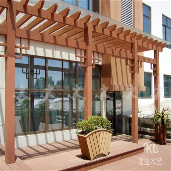 秦皇島塑木花架